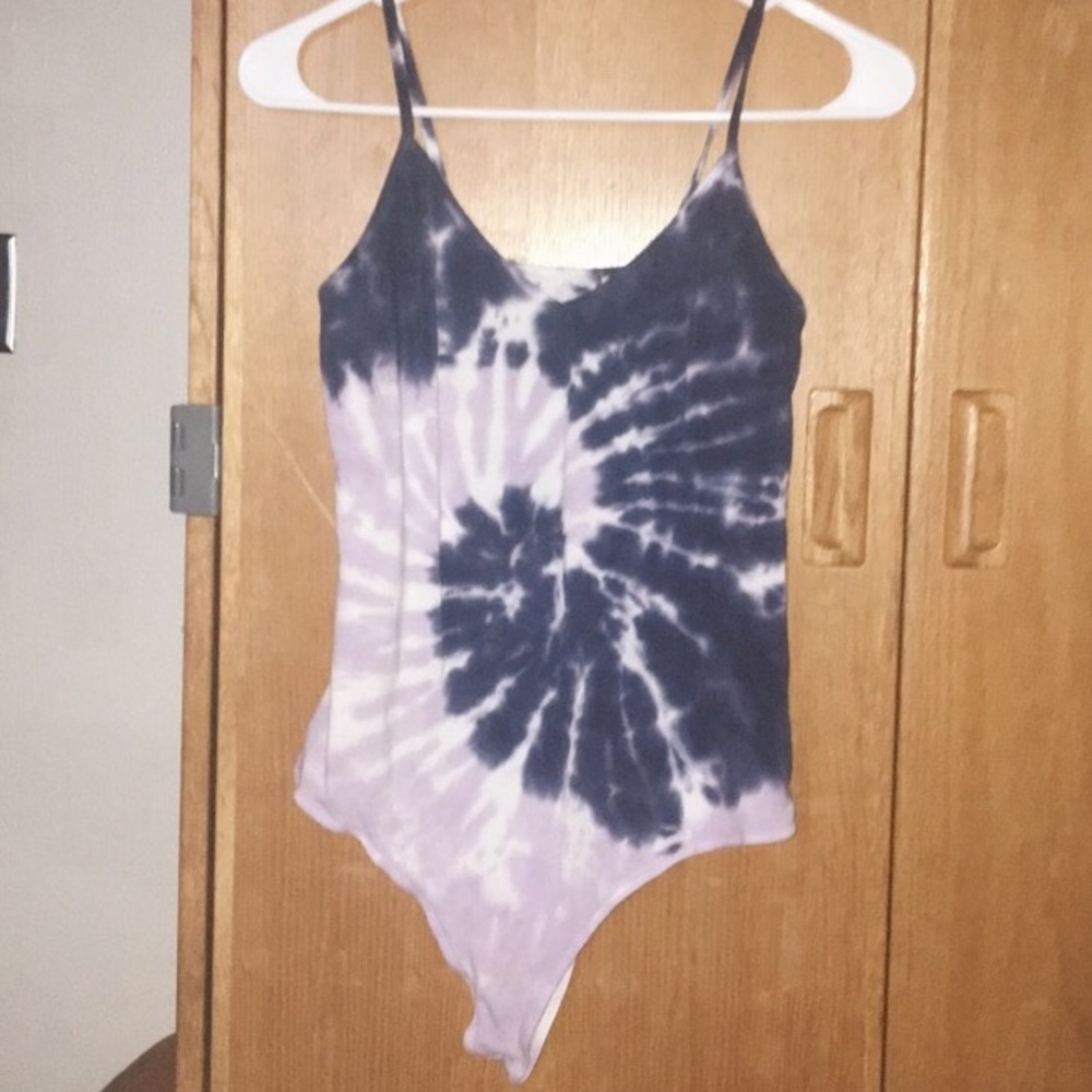 Tie dye bodysuit